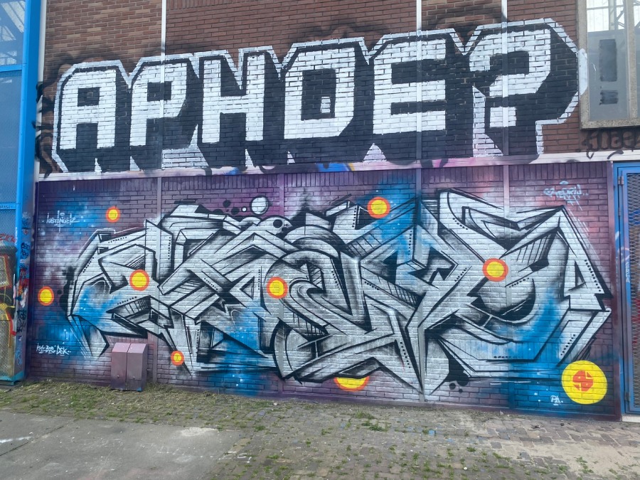 lost, ndsm, graffiti, amsterdam